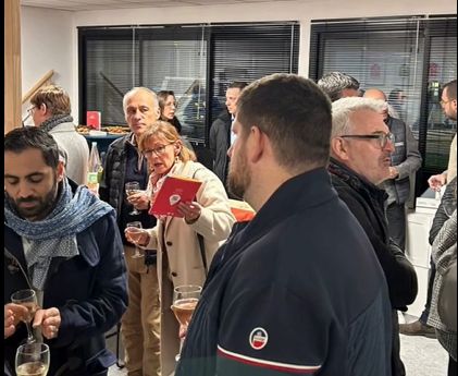 Vous étiez +80 personnes à l'inauguration du showroom
