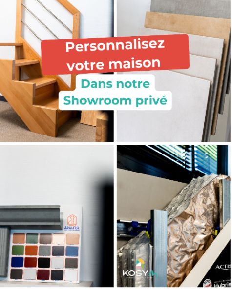 Un showroom priv&eacute;e pour penser votre future maison