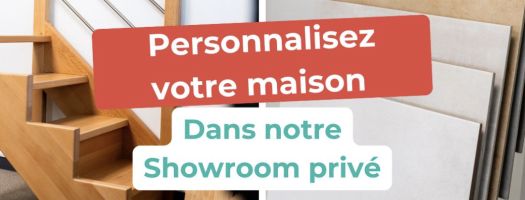 Un showroom privée pour penser votre future maison